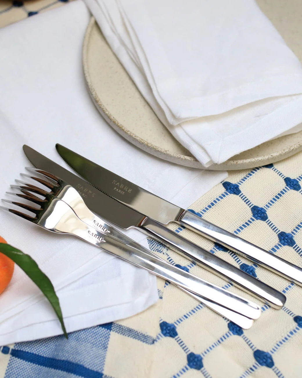 Set 4 cubiertos Sabre Loft Brillante