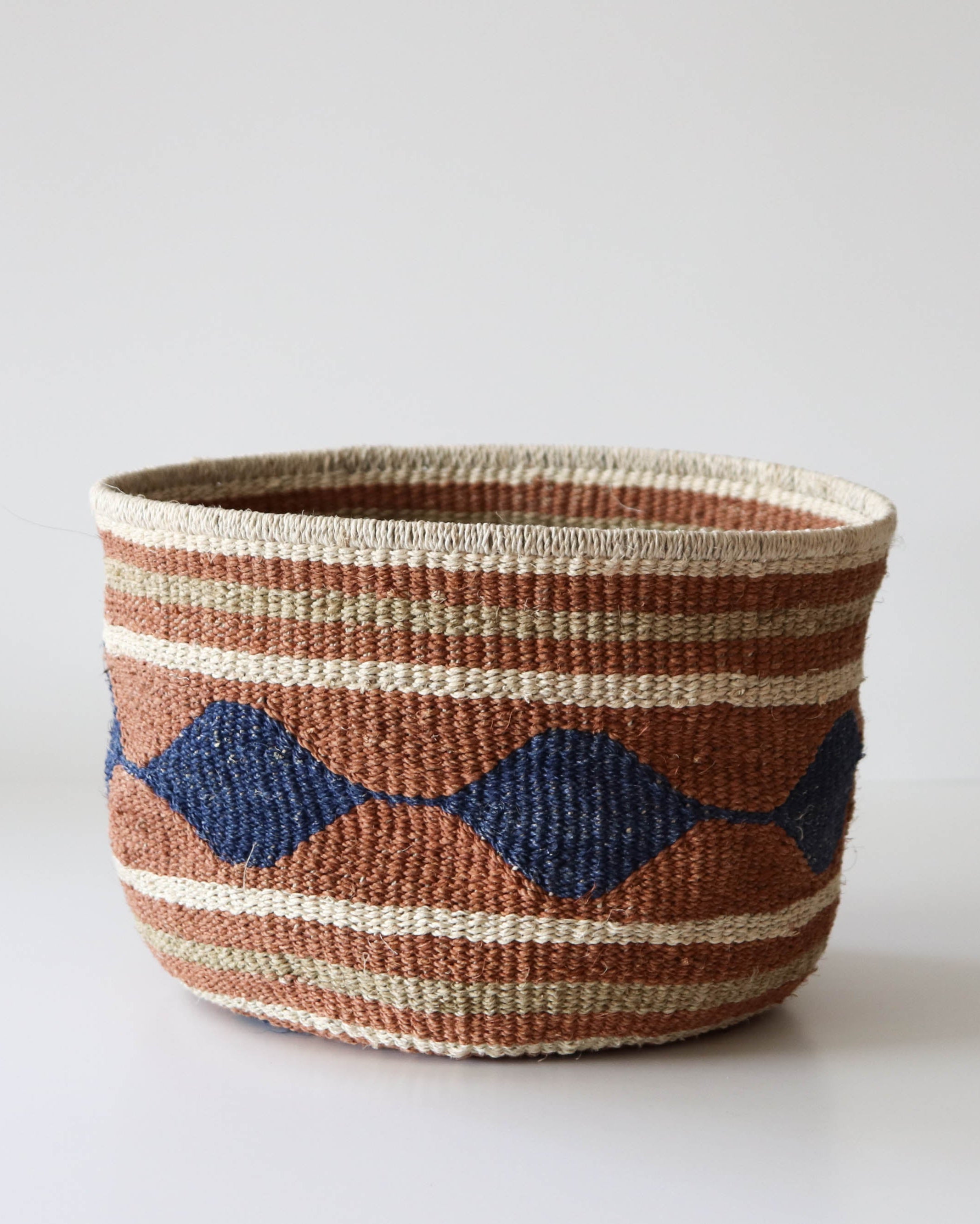 Cuenco Tejido Grande Terracota