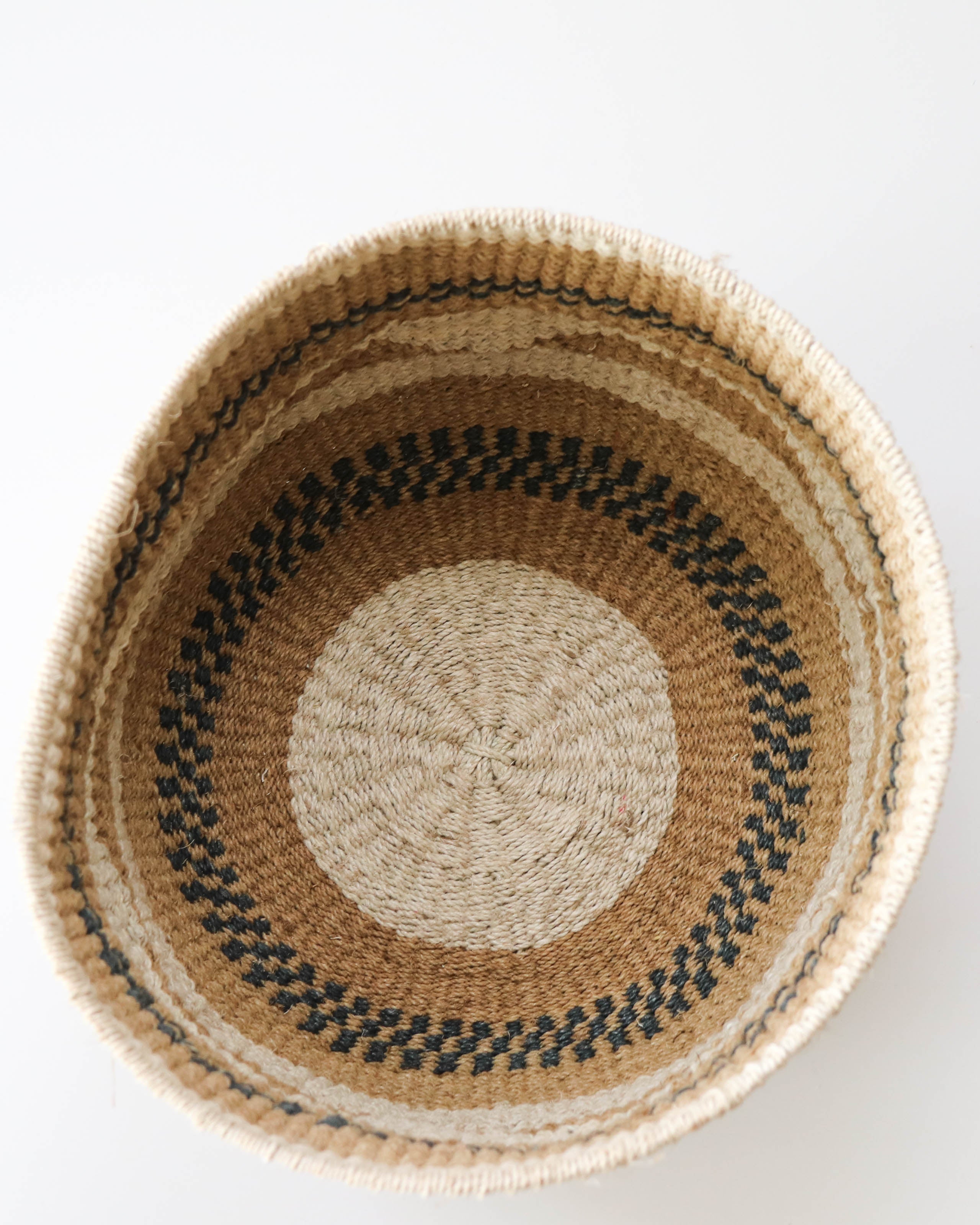 Cuenco Tejido Grande Tierra