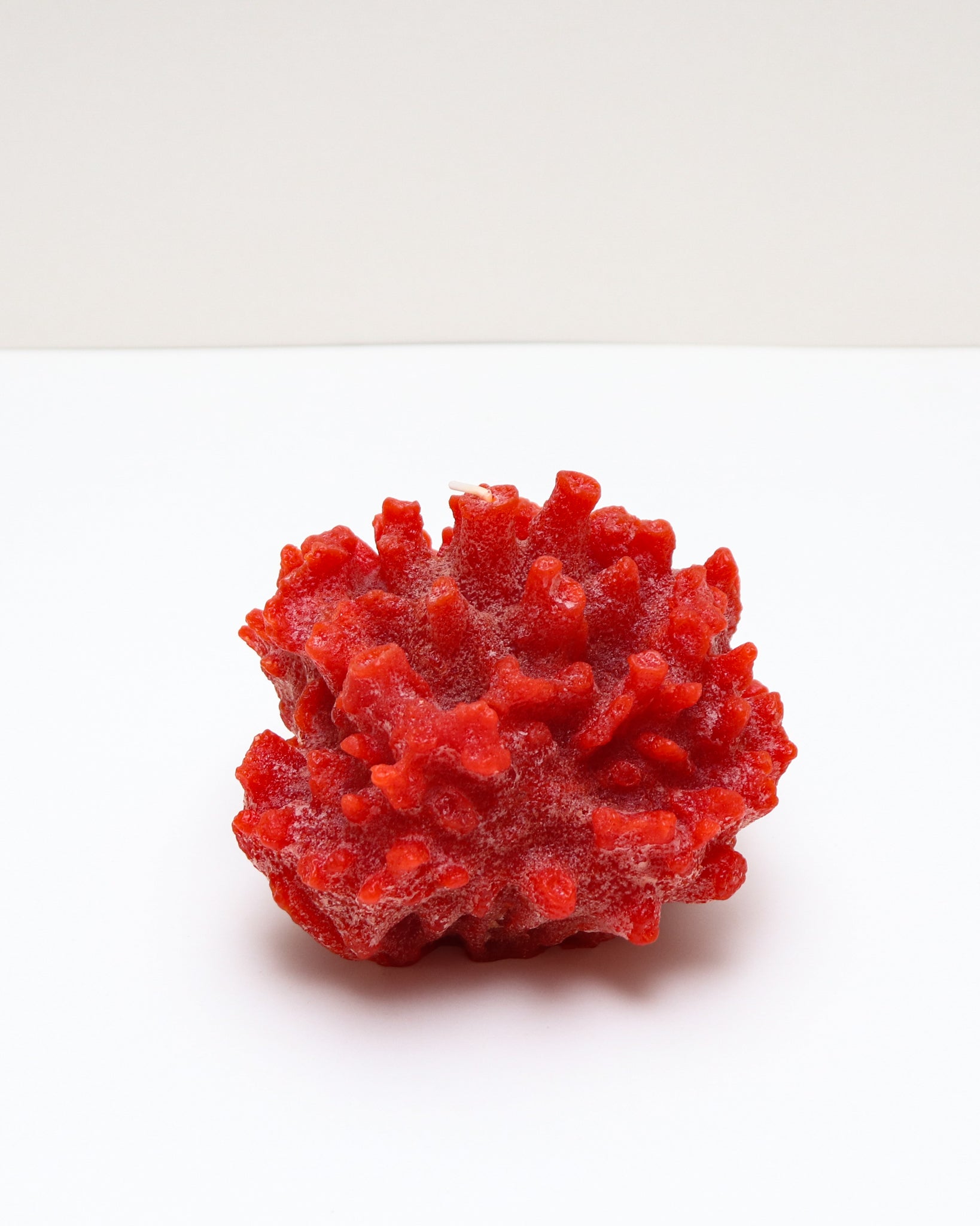 Vela Coral Redonda Roja