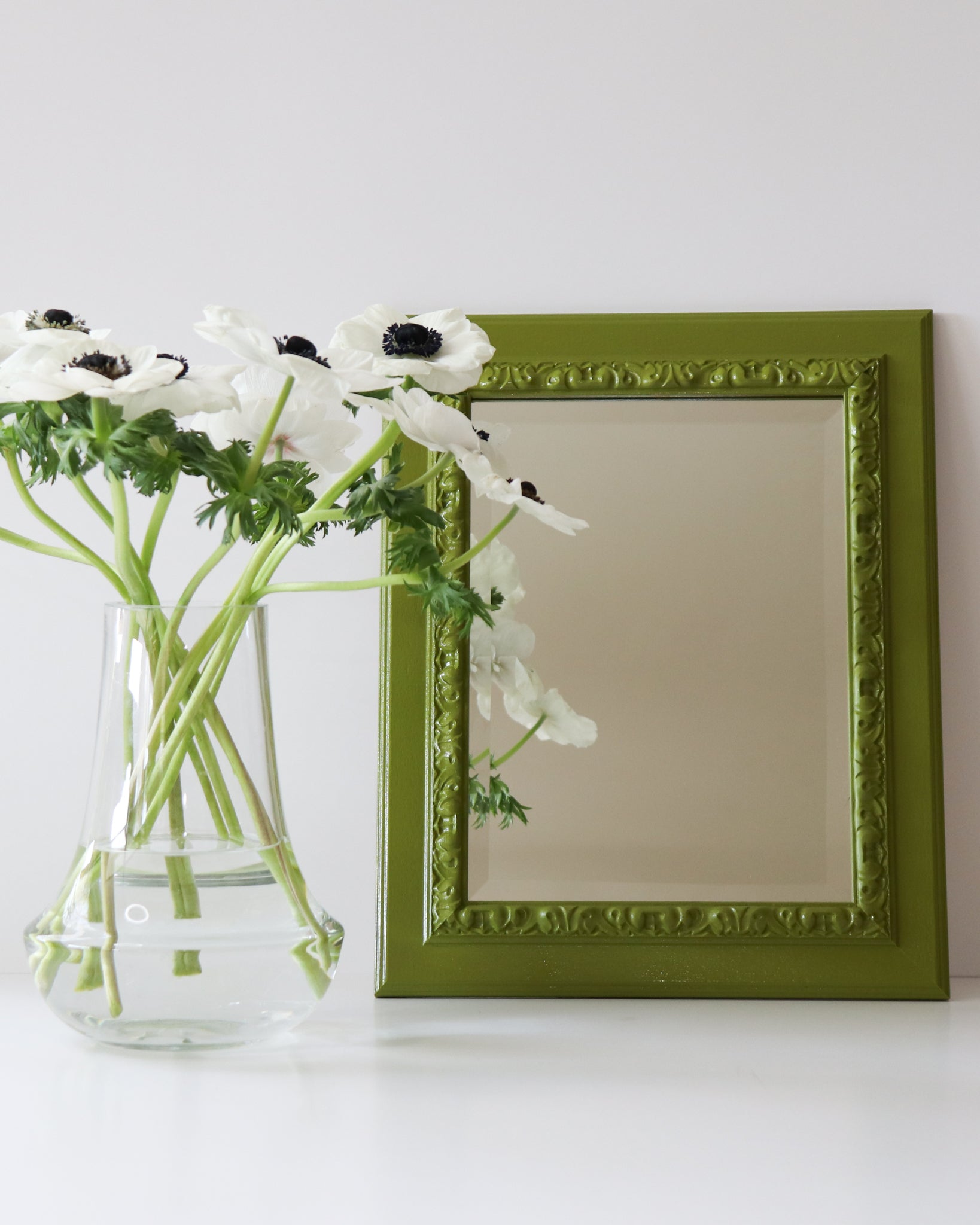 Espejo Vintage Verde