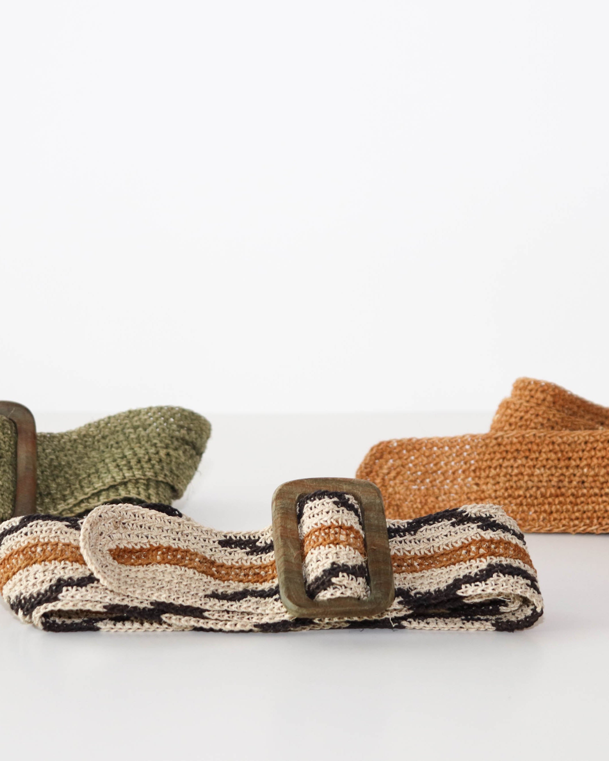 Cinturon De Fibra Natural Diseño