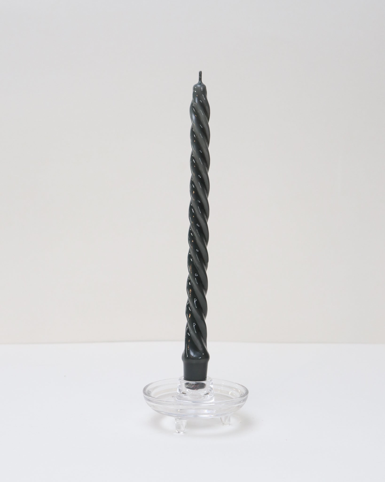 Vela Rosca Grande Gris Basalto