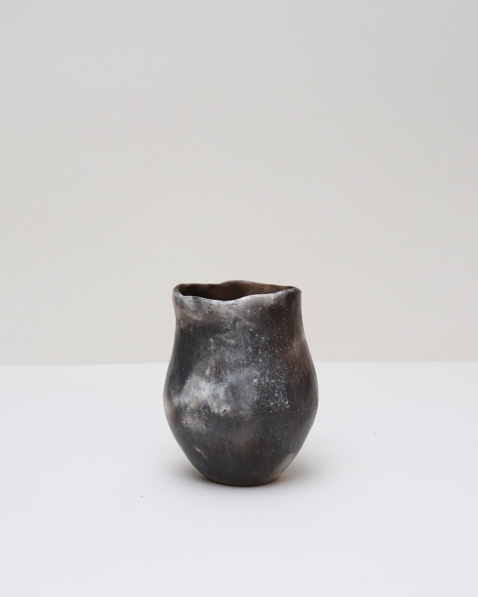 Florero Pequeño Cerámica Ahumada