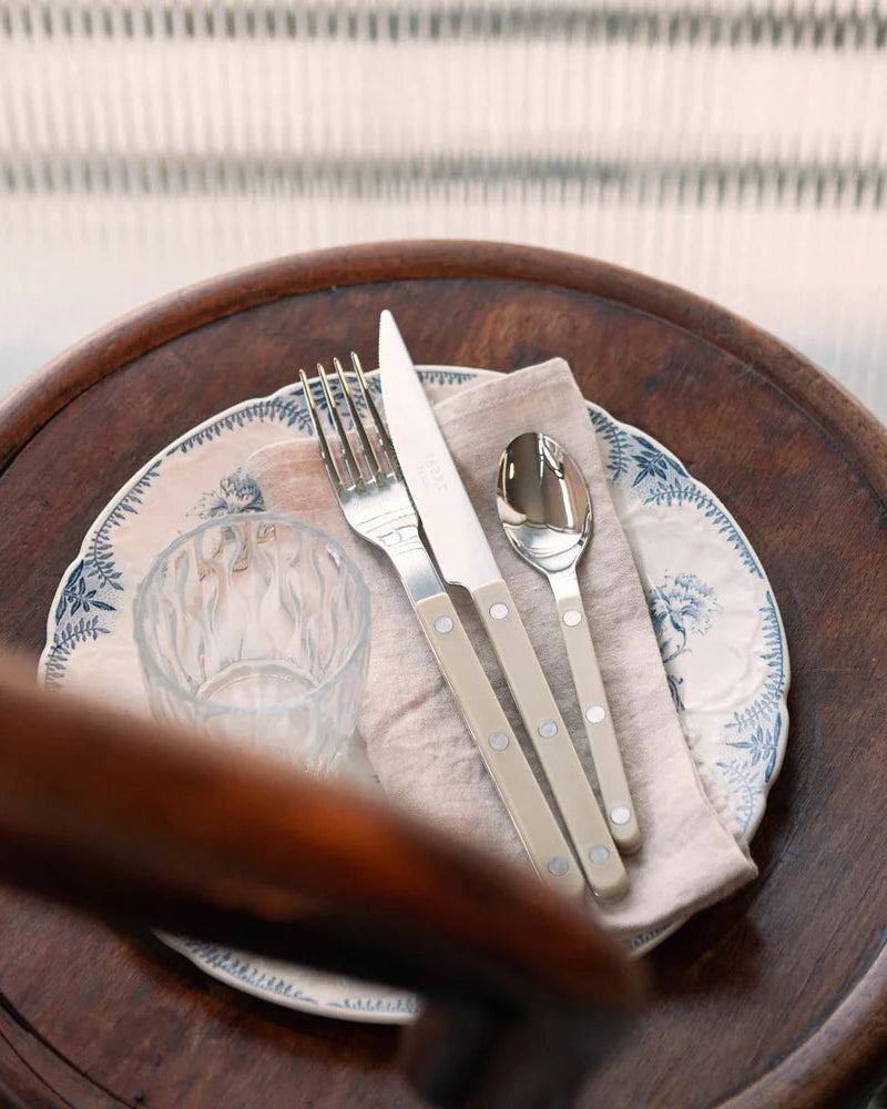 Set de 4 cubiertos Sabre Bistrot Light Khaki