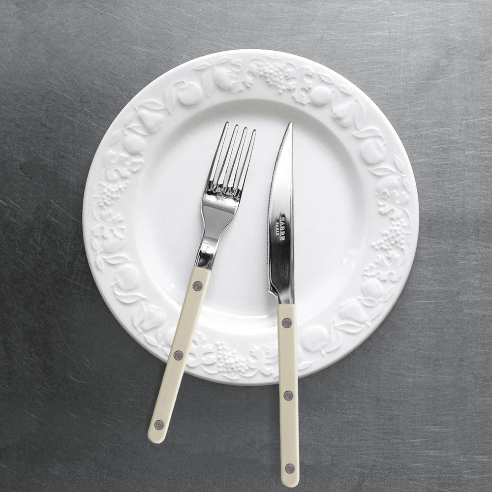 Set de 4 cubiertos Sabre Bistrot Light Khaki