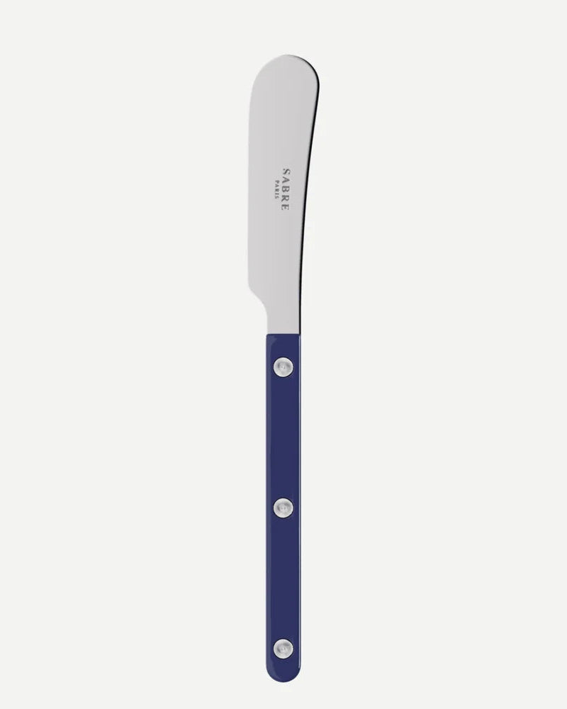 Esparcidor de mantequilla Bistrot Liso, Azul Marino