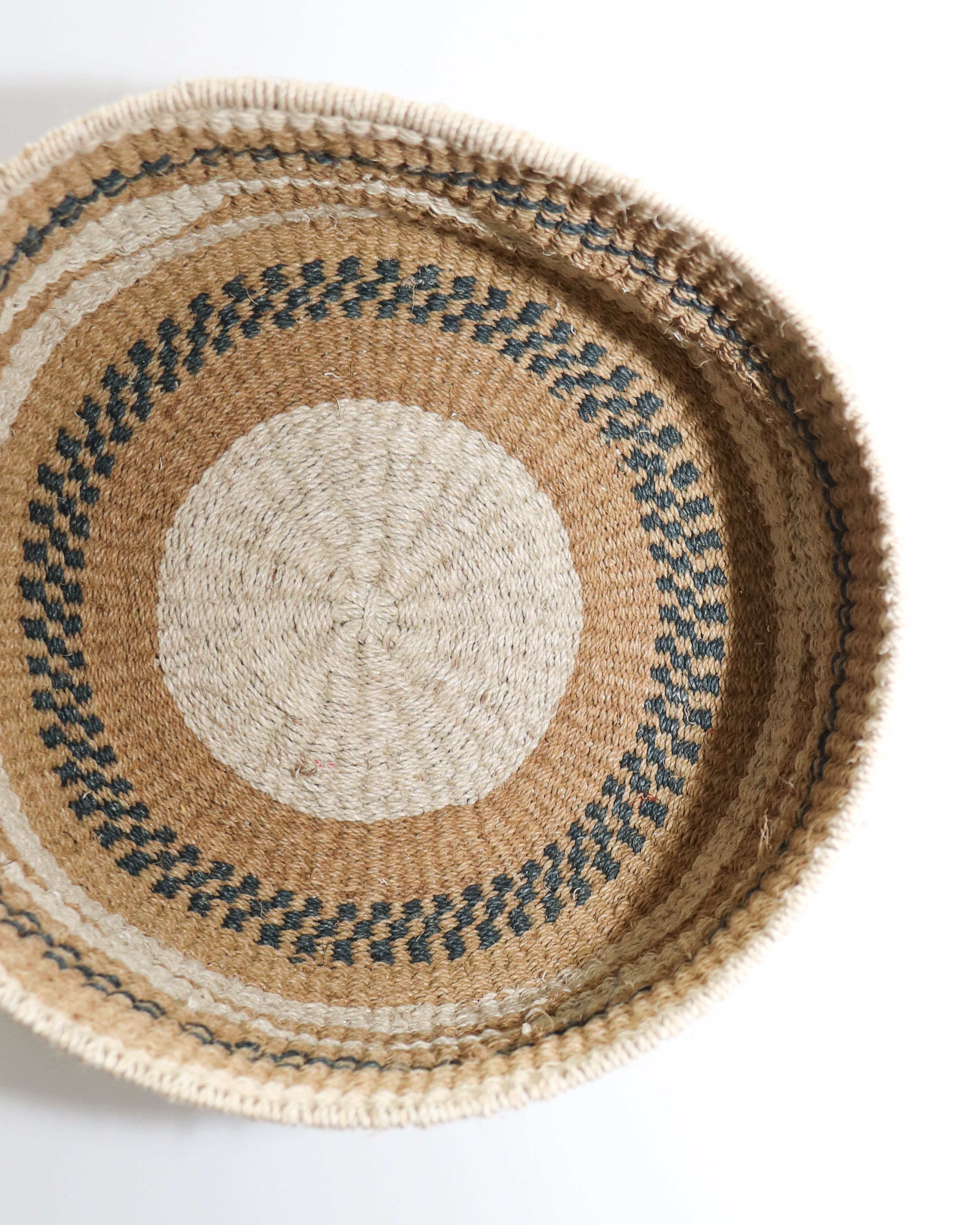 Cuenco Tejido Grande Tierra