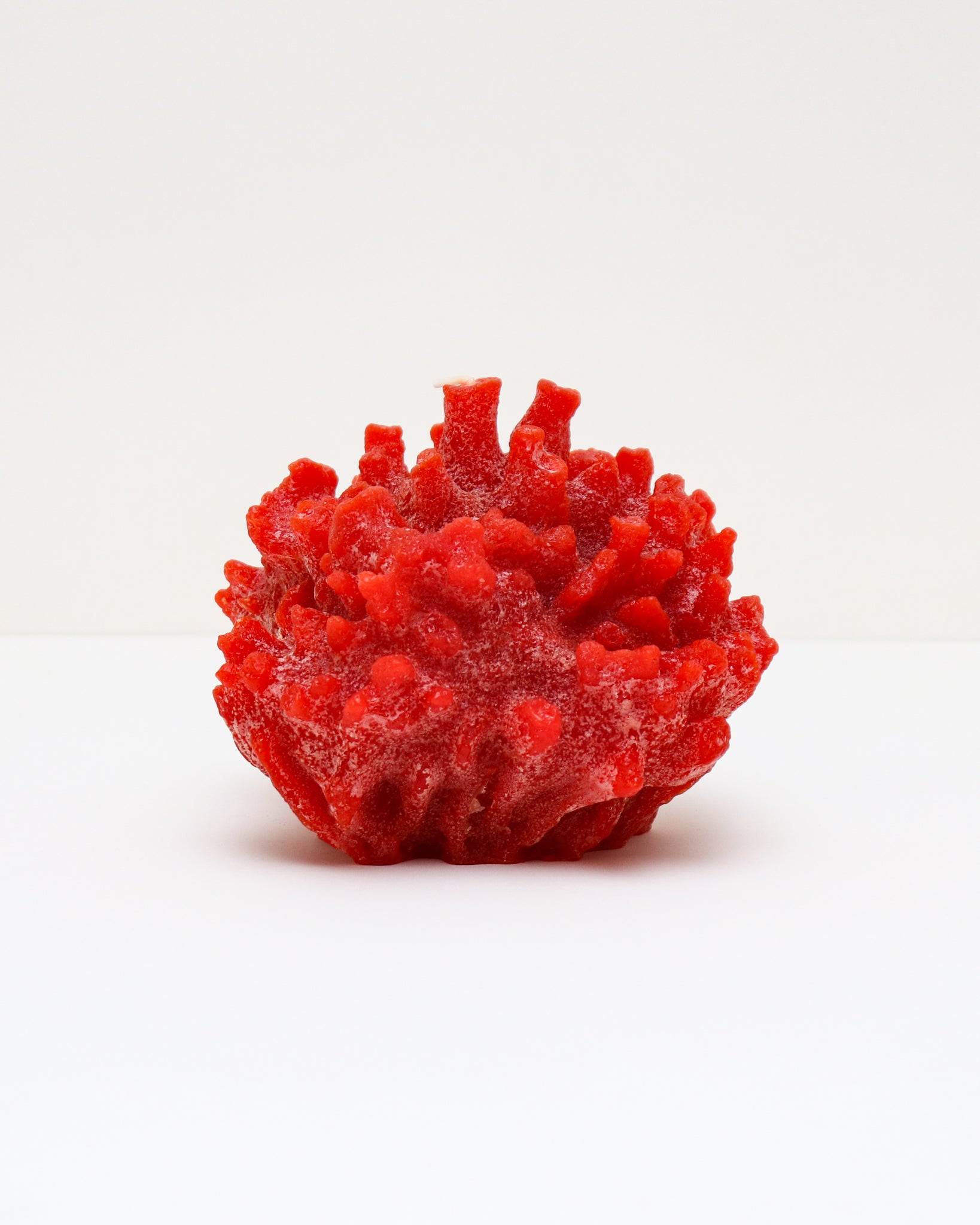 Vela Coral Redonda Roja