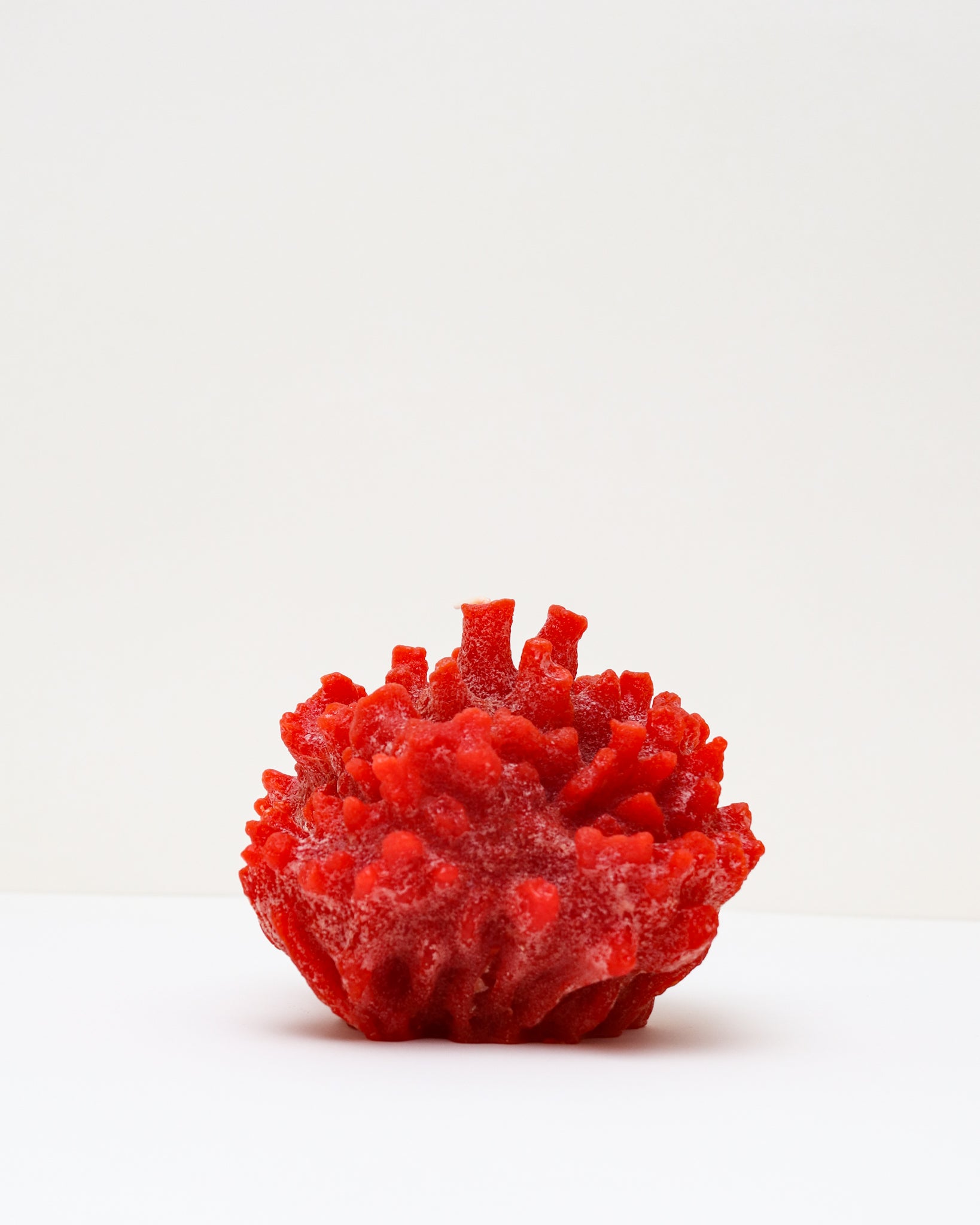 Vela Coral Redonda Roja