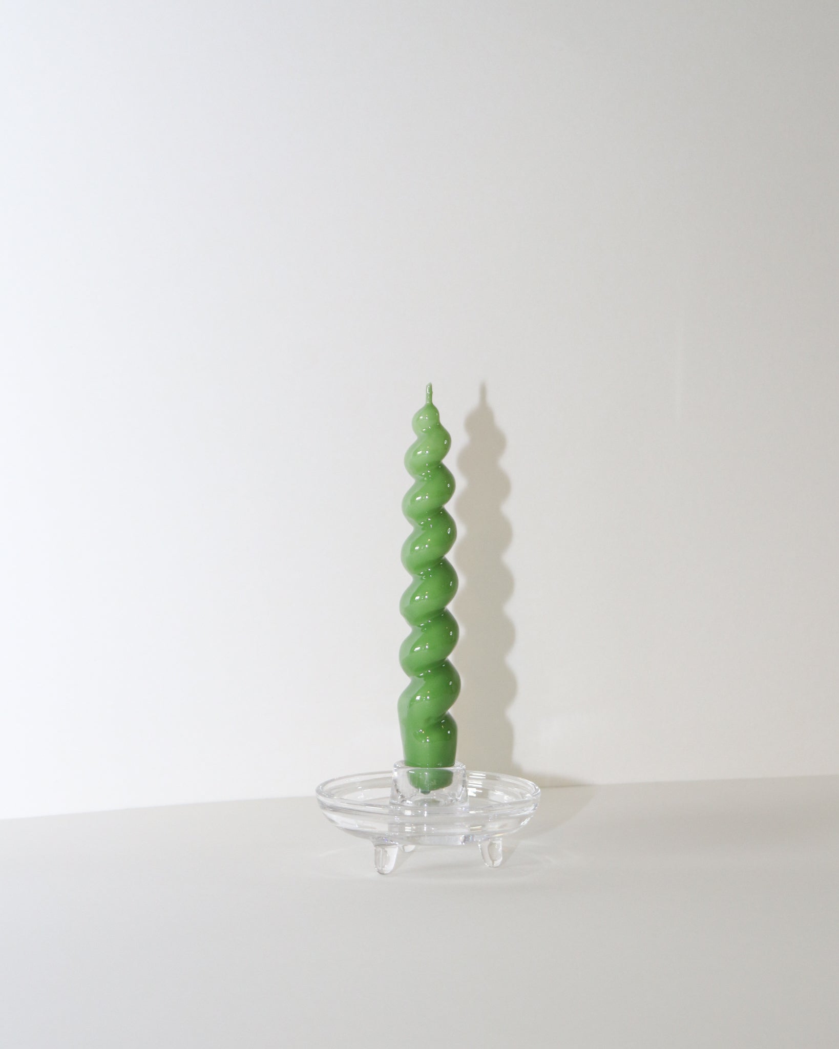 Vela espiral Verde Pato