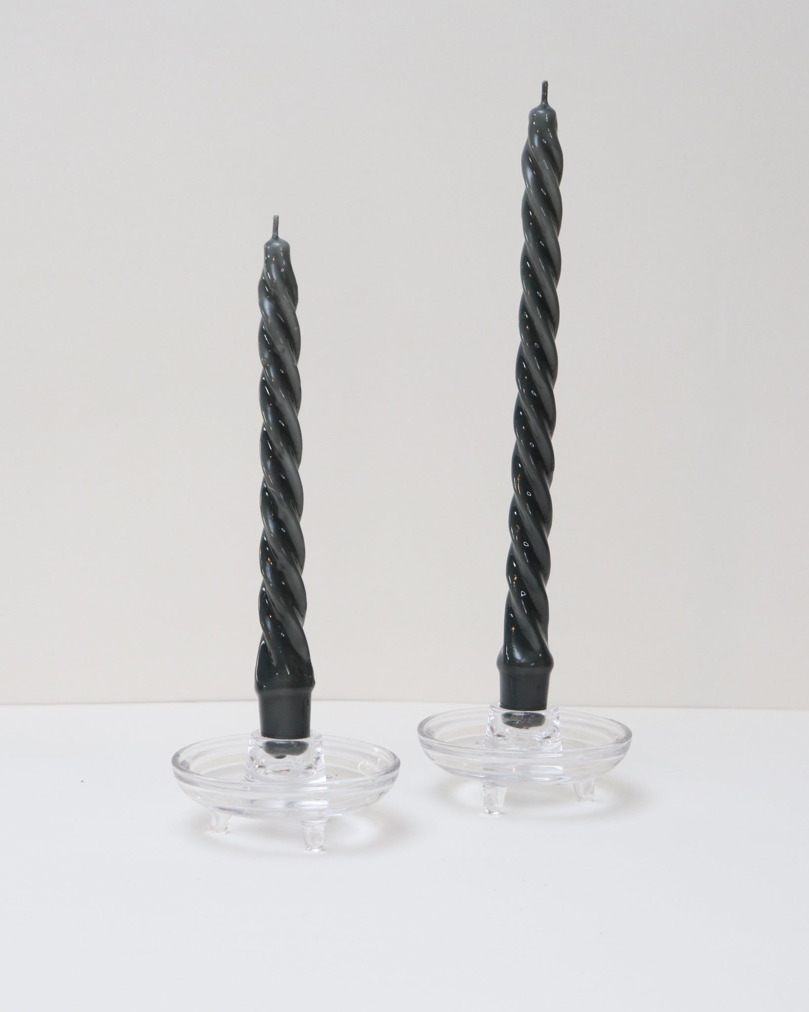 Vela Rosca Grande Gris Basalto