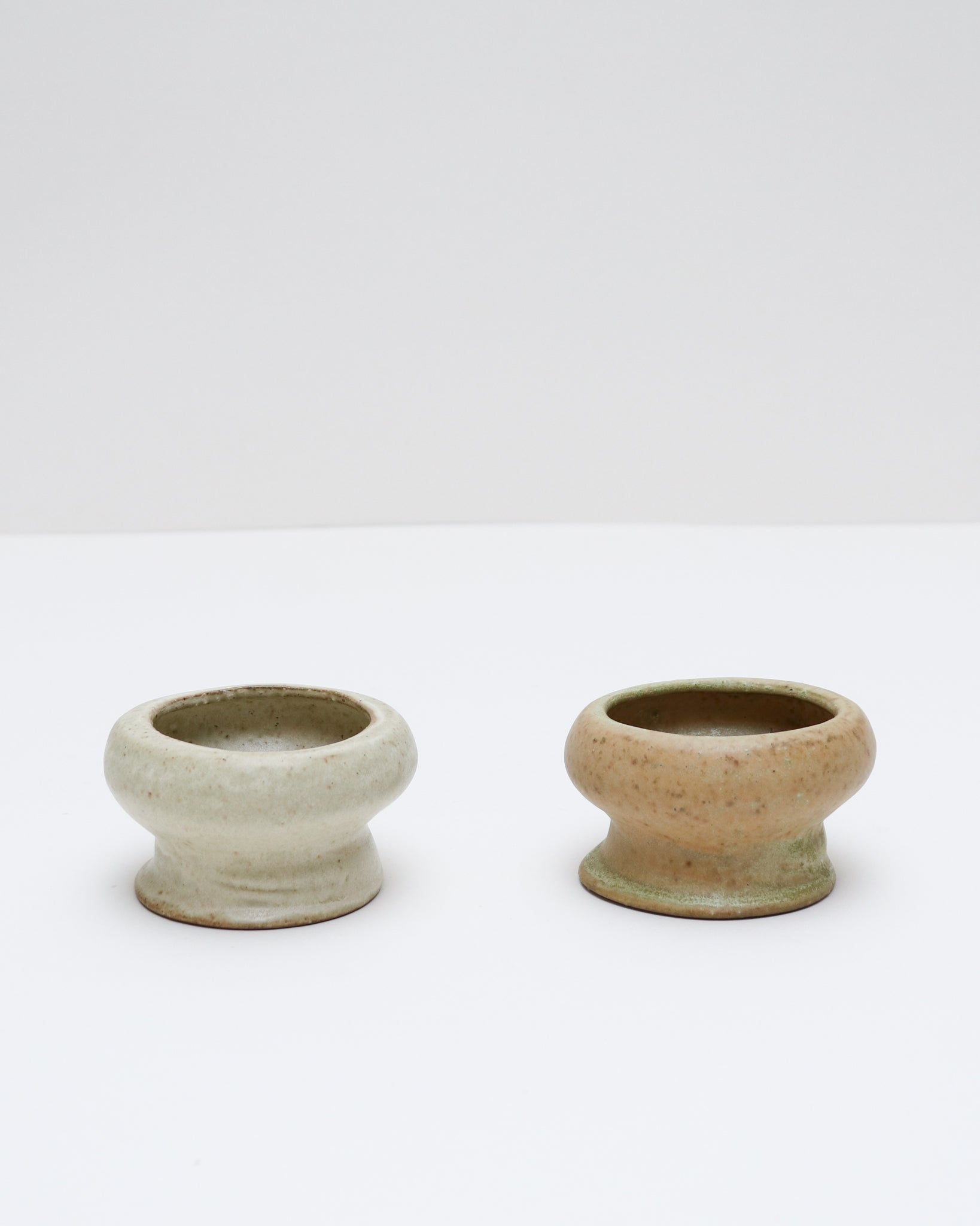 Porta Velas Cerámica Natural