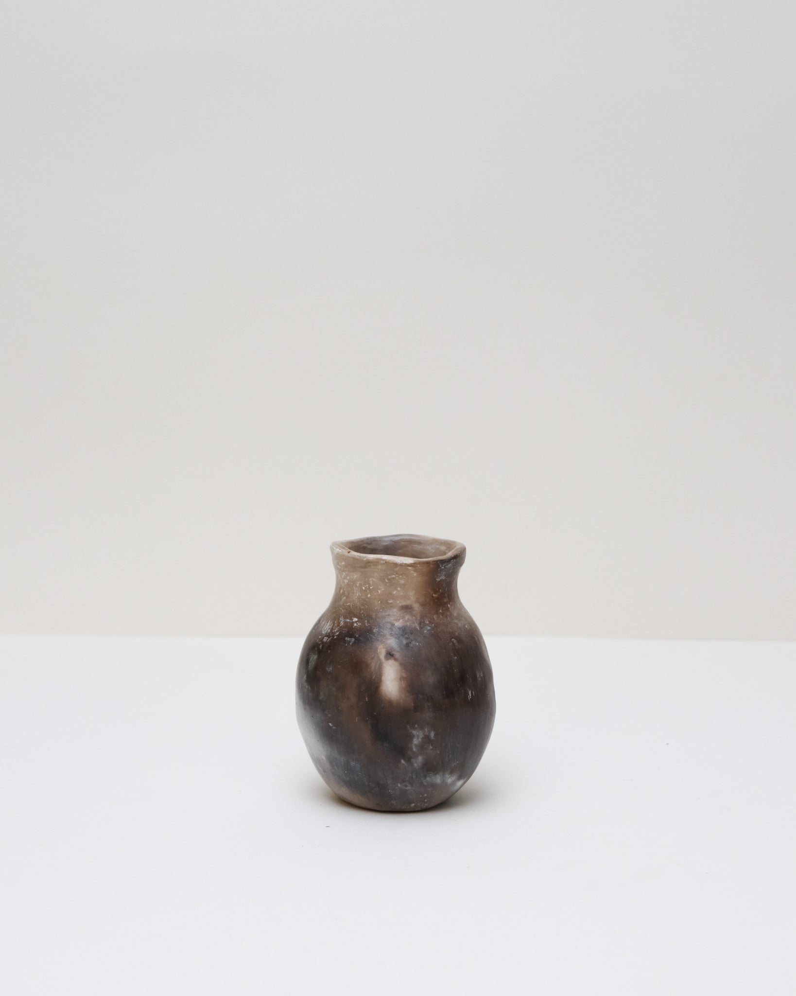 Florero Pequeño Cerámica Ahumada