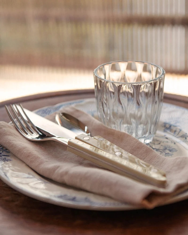 Set de 4 cubiertos Sabre Bistrot Light Khaki
